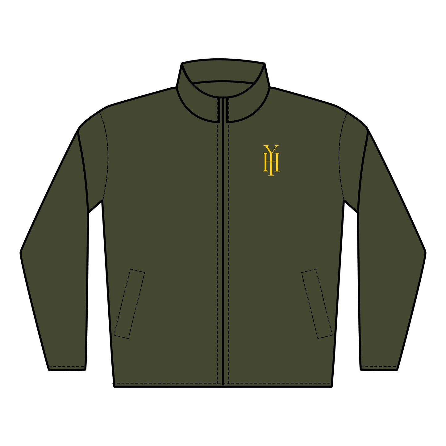 YH Quilted Full-Zip Jacket — Yedsit Hazlewood