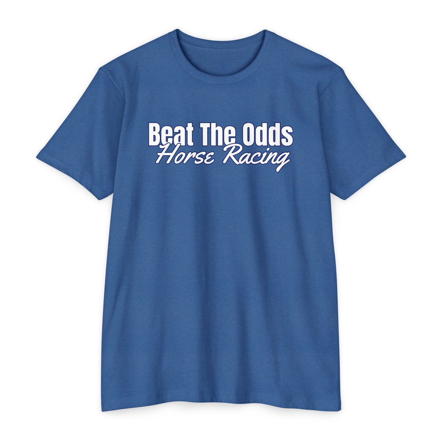 Kentucky Bred T-shirt | White With Blue State Outline