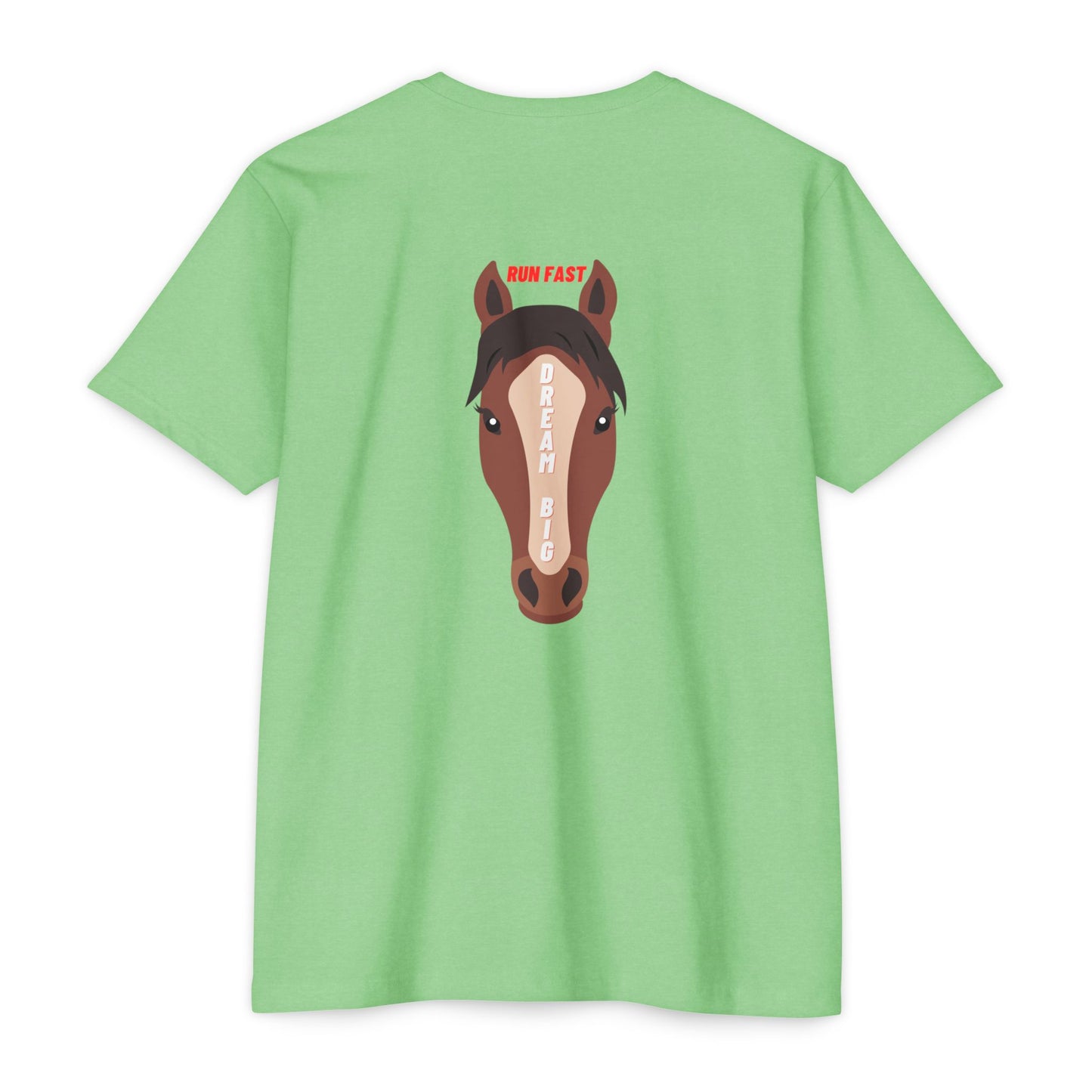Run Fast Dream Big Jersey T-shirt
