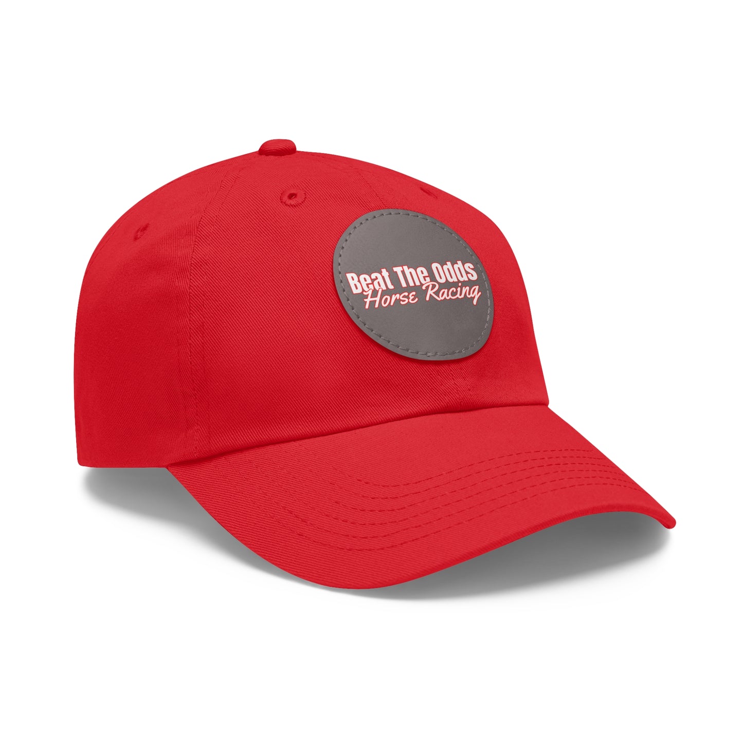 Beat The Odds Horse Racing Hat - Red Edition