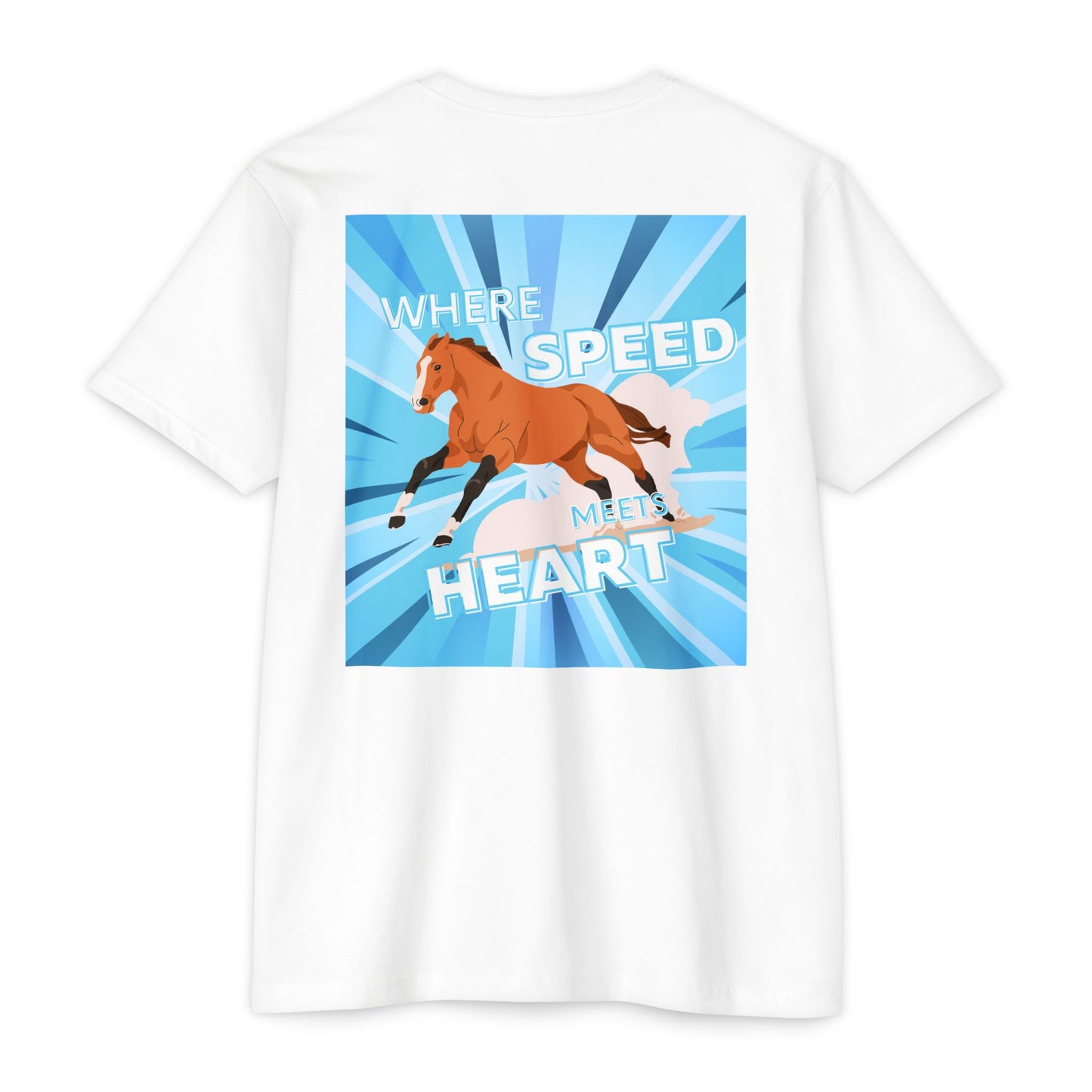 Where Speed Meets Heart T-shirt