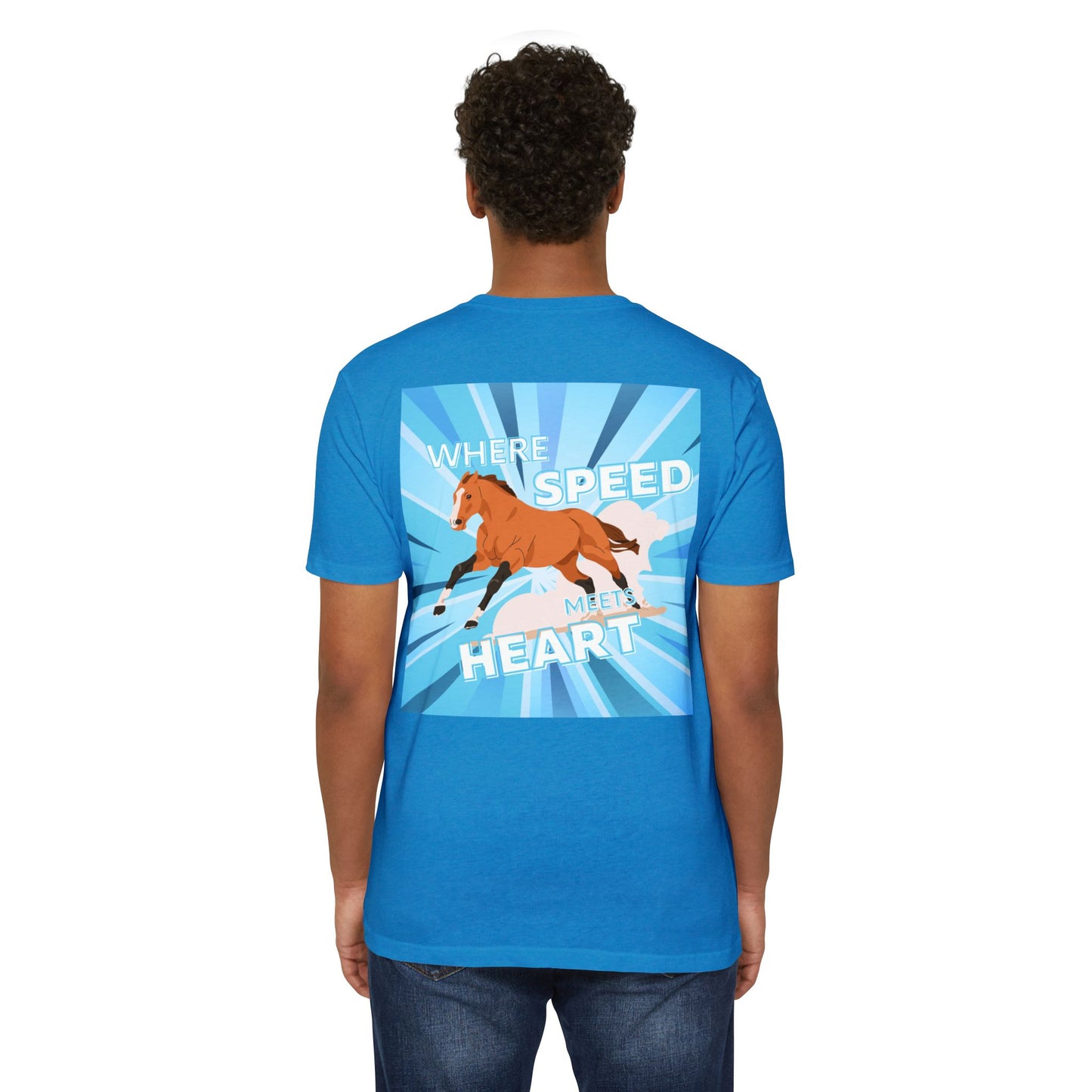Where Speed Meets Heart T-shirt