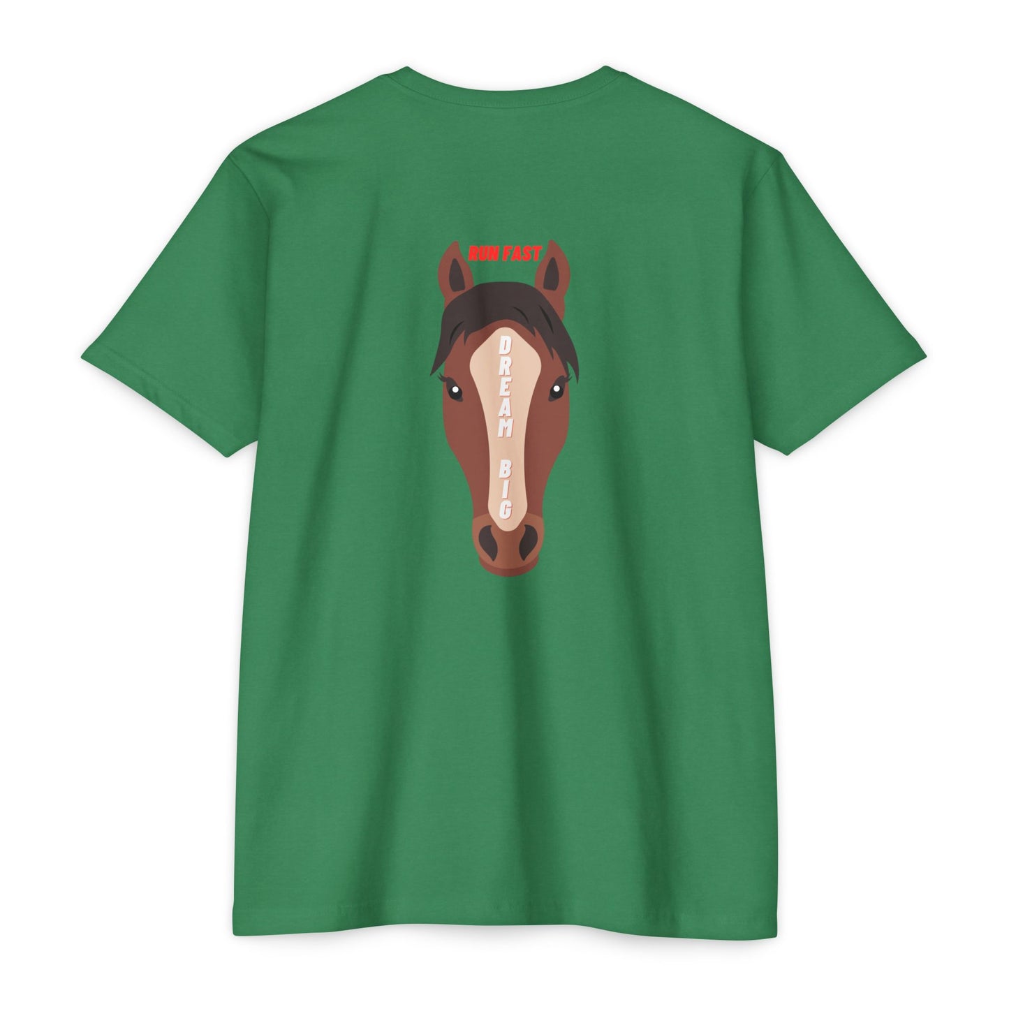 Run Fast Dream Big Jersey T-shirt