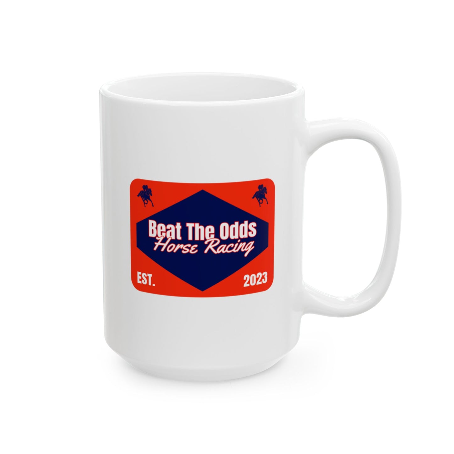 Racing To Victory Ceramic Mug, (11oz, 15oz)