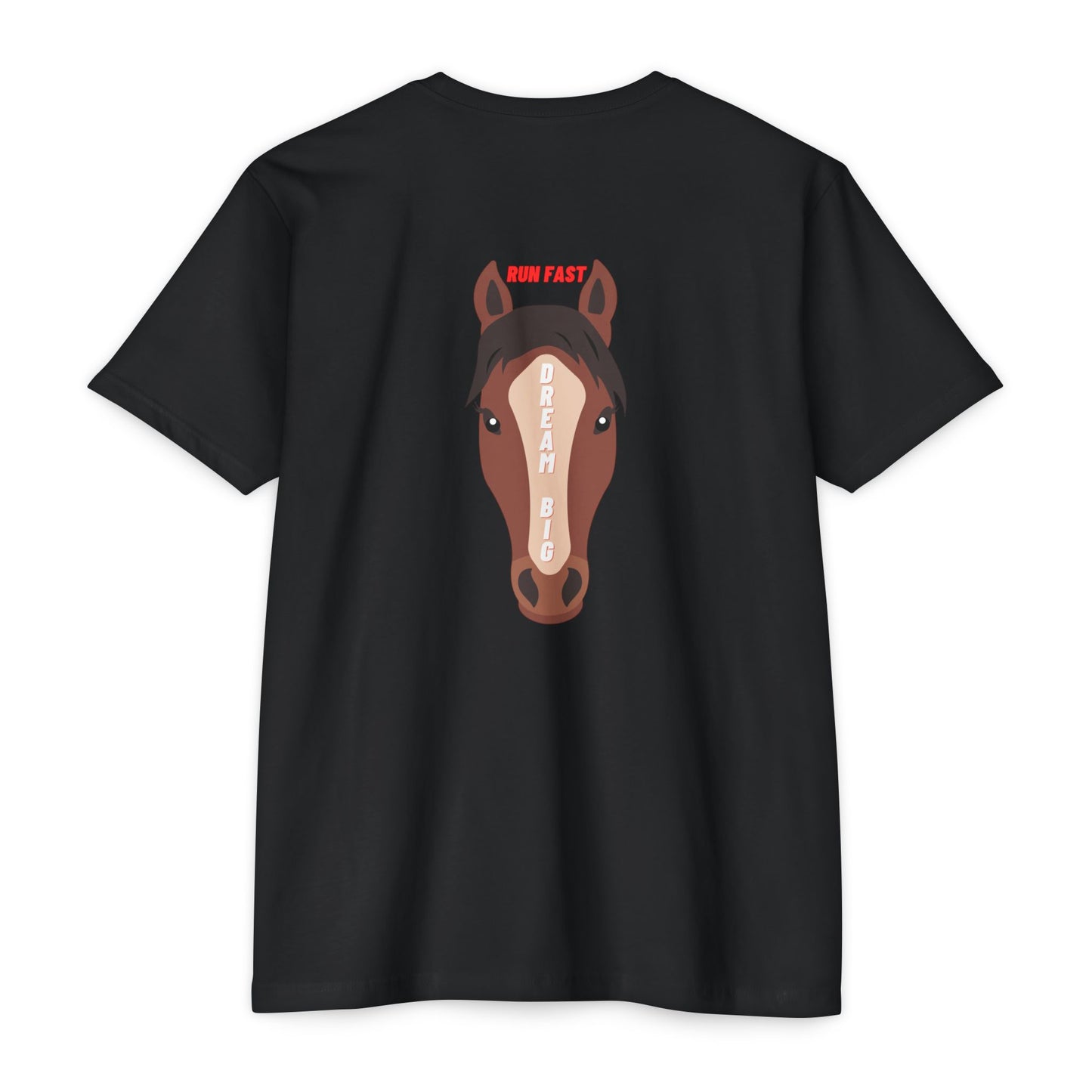 Run Fast Dream Big Jersey T-shirt