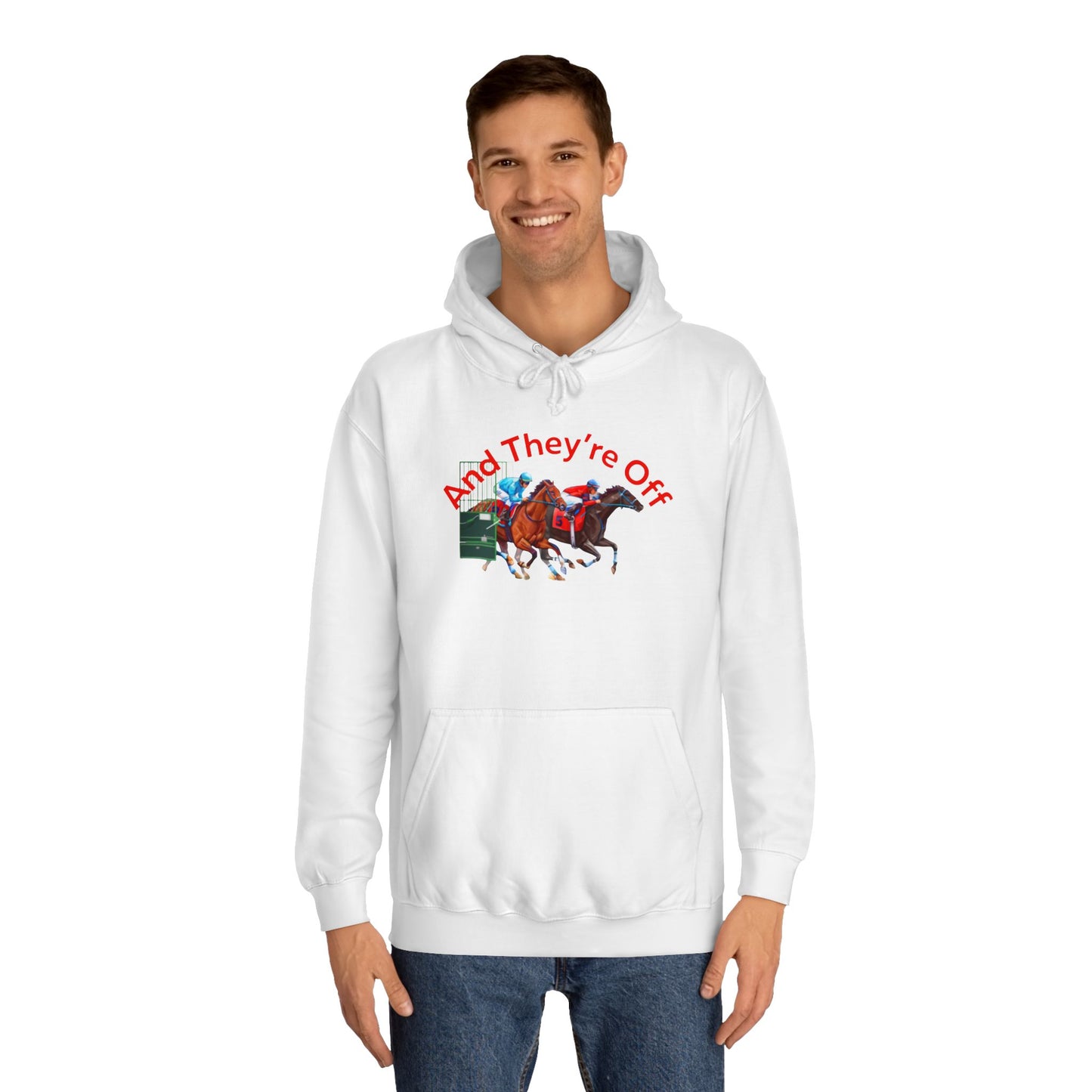 And They're Off Hoodie