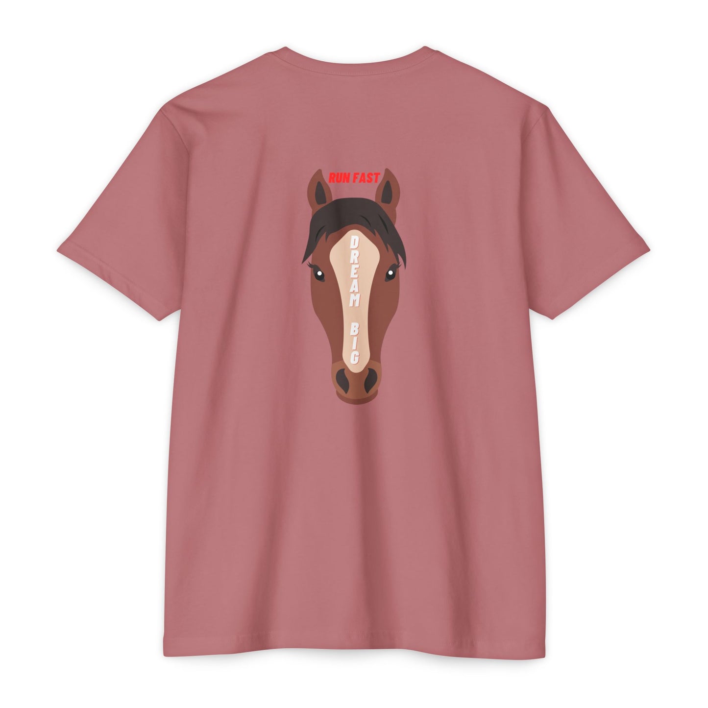 Run Fast Dream Big Jersey T-shirt