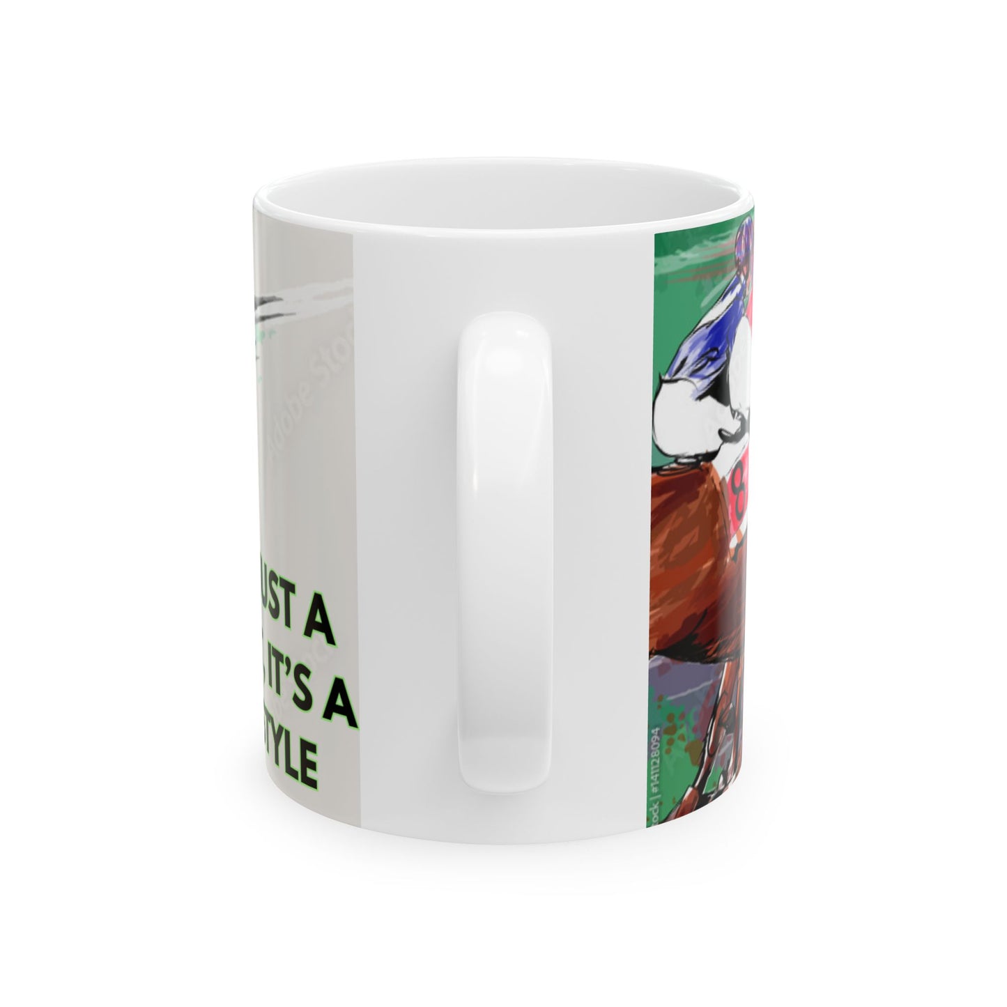 Not Just A Sport, It’s A Lifestyle Ceramic Mug, (11oz, 15oz)