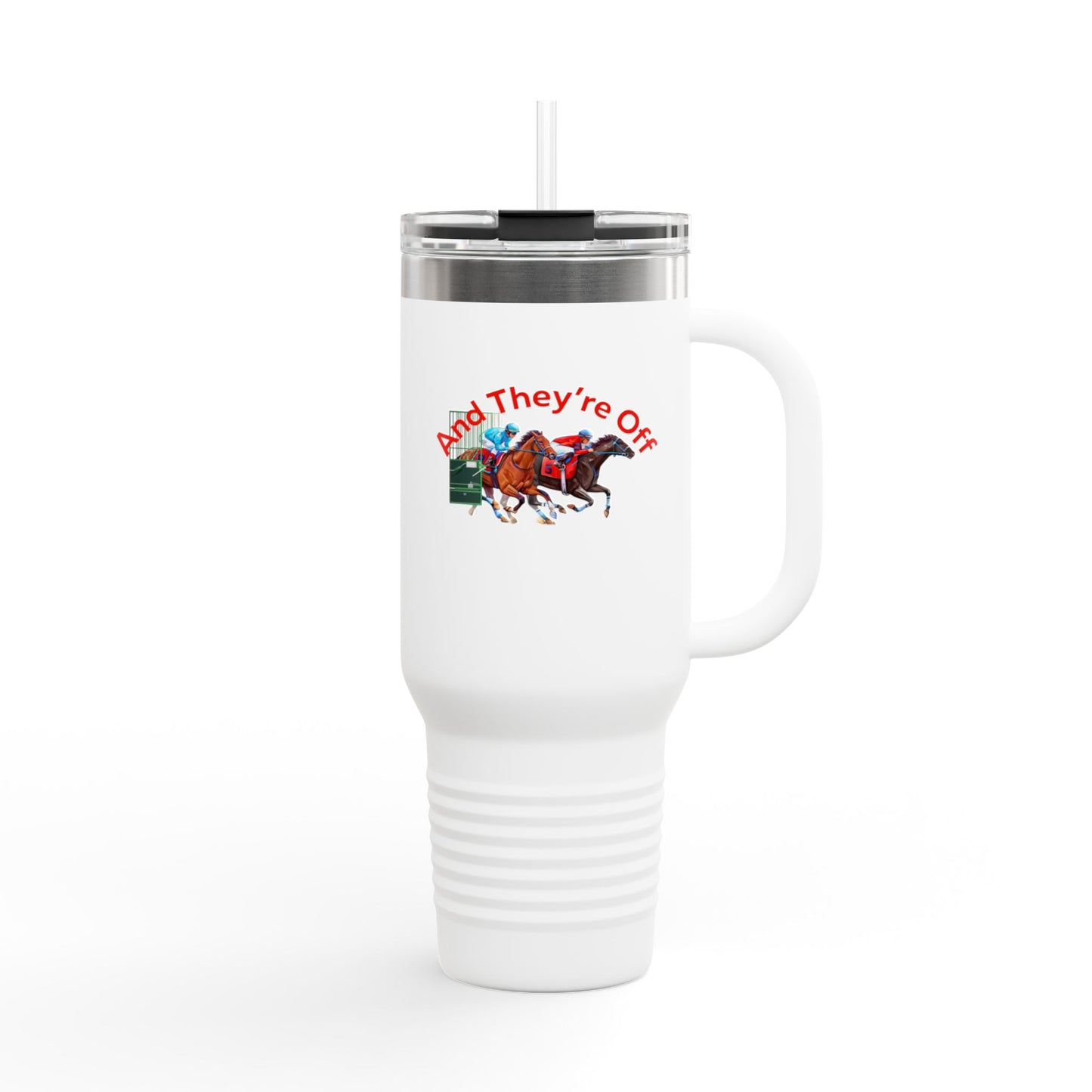 And They’re Off Insulated Cup, 40oz