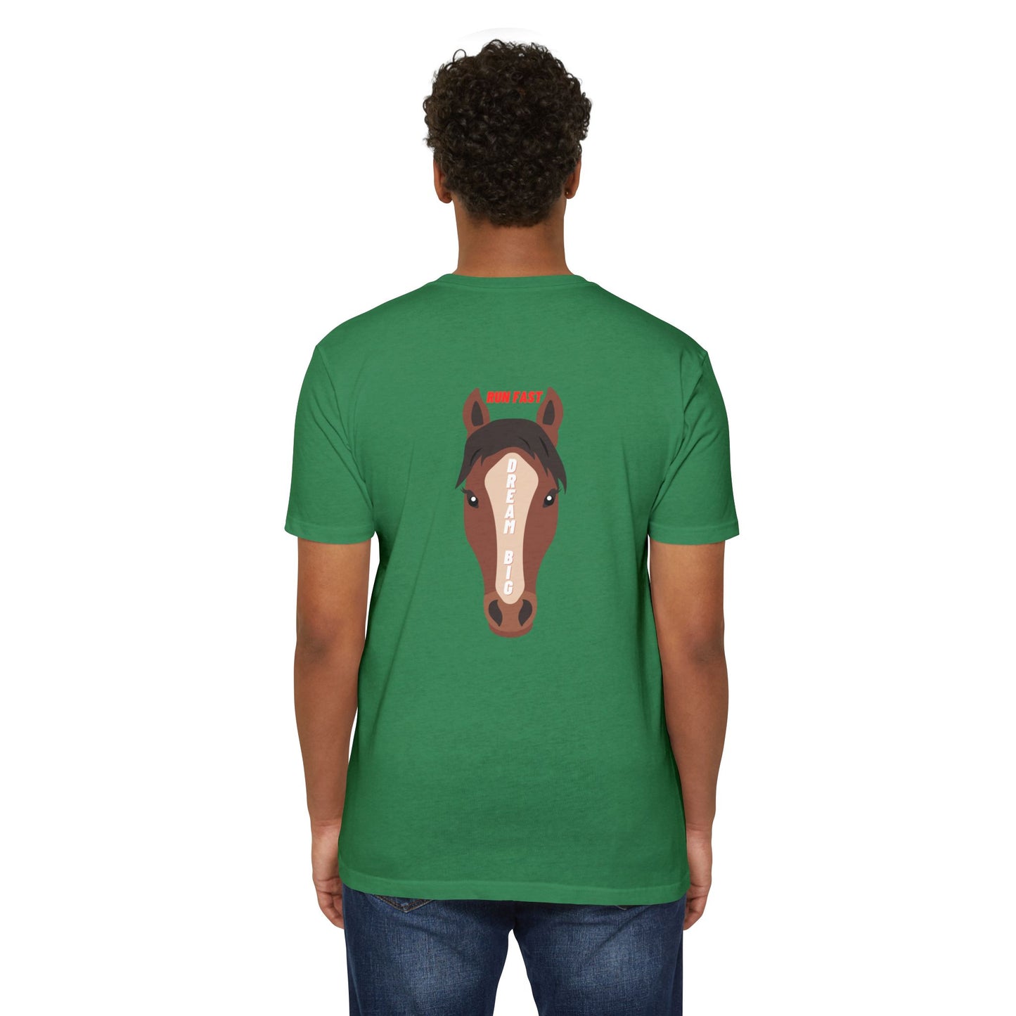 Run Fast Dream Big Jersey T-shirt
