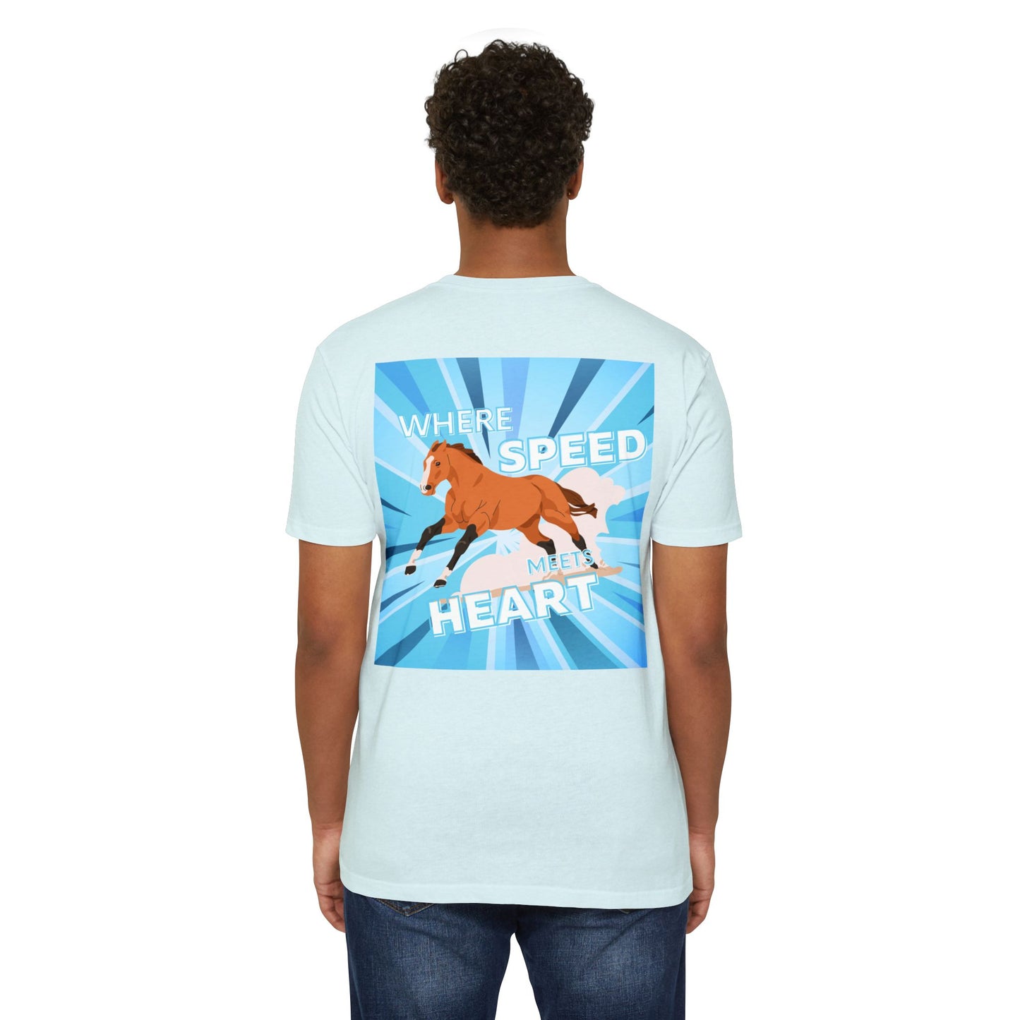 Where Speed Meets Heart T-shirt