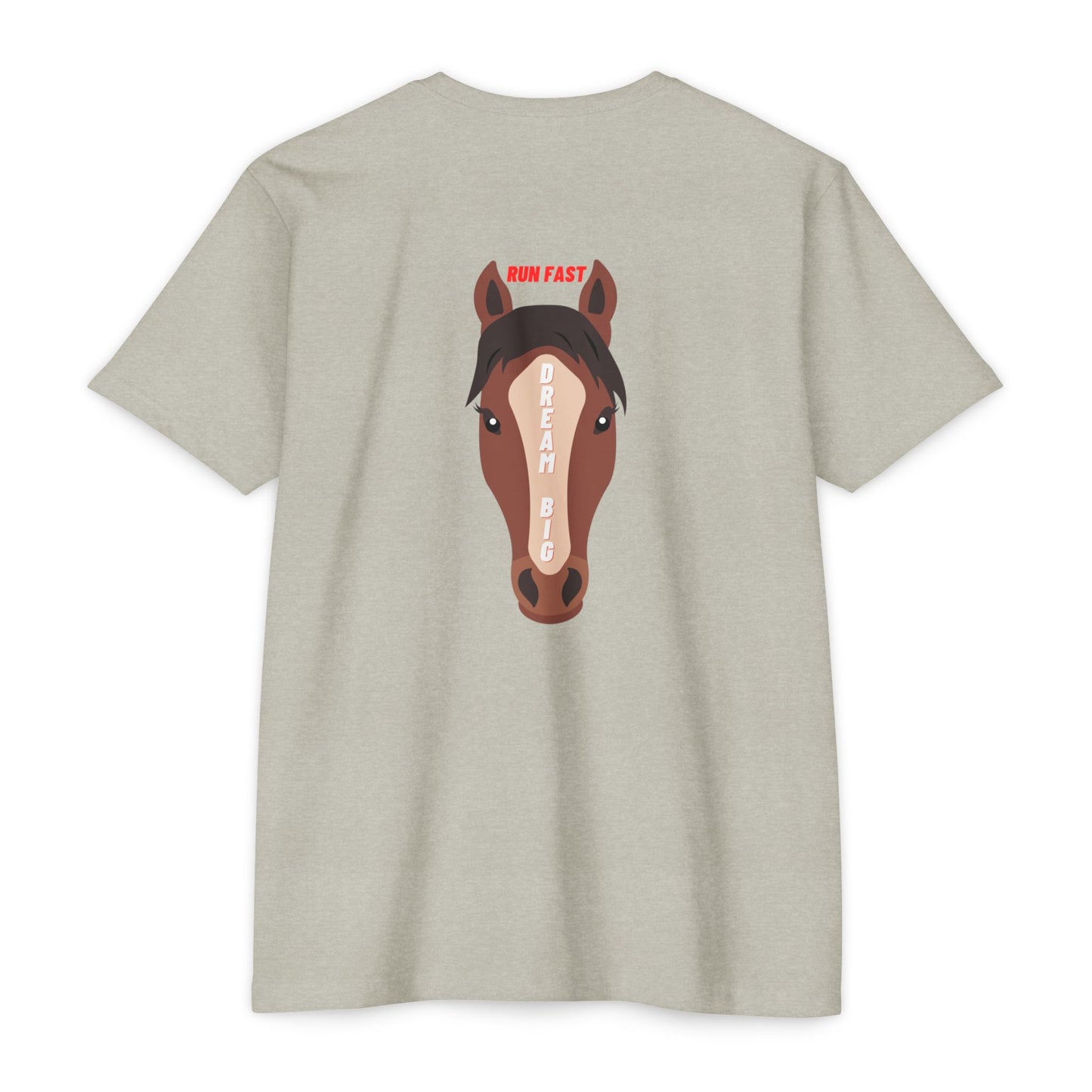 Run Fast Dream Big Jersey T-shirt