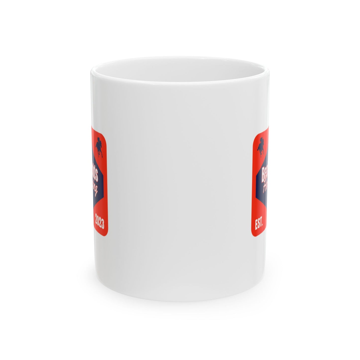 Racing To Victory Ceramic Mug, (11oz, 15oz)