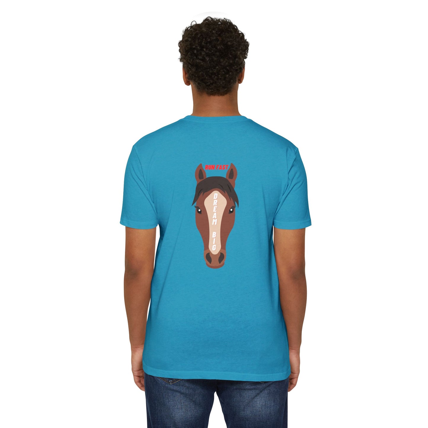 Run Fast Dream Big Jersey T-shirt