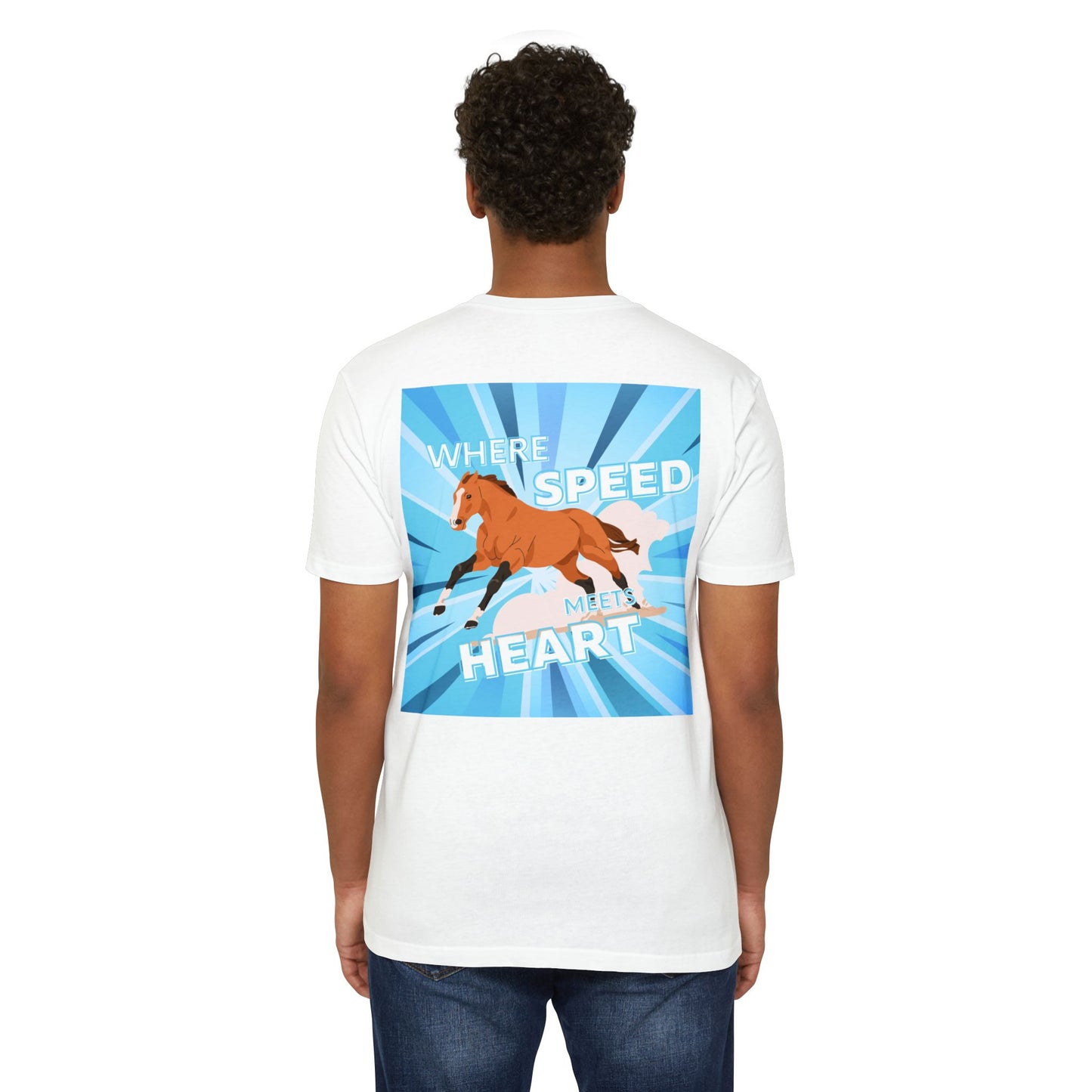 Where Speed Meets Heart T-shirt