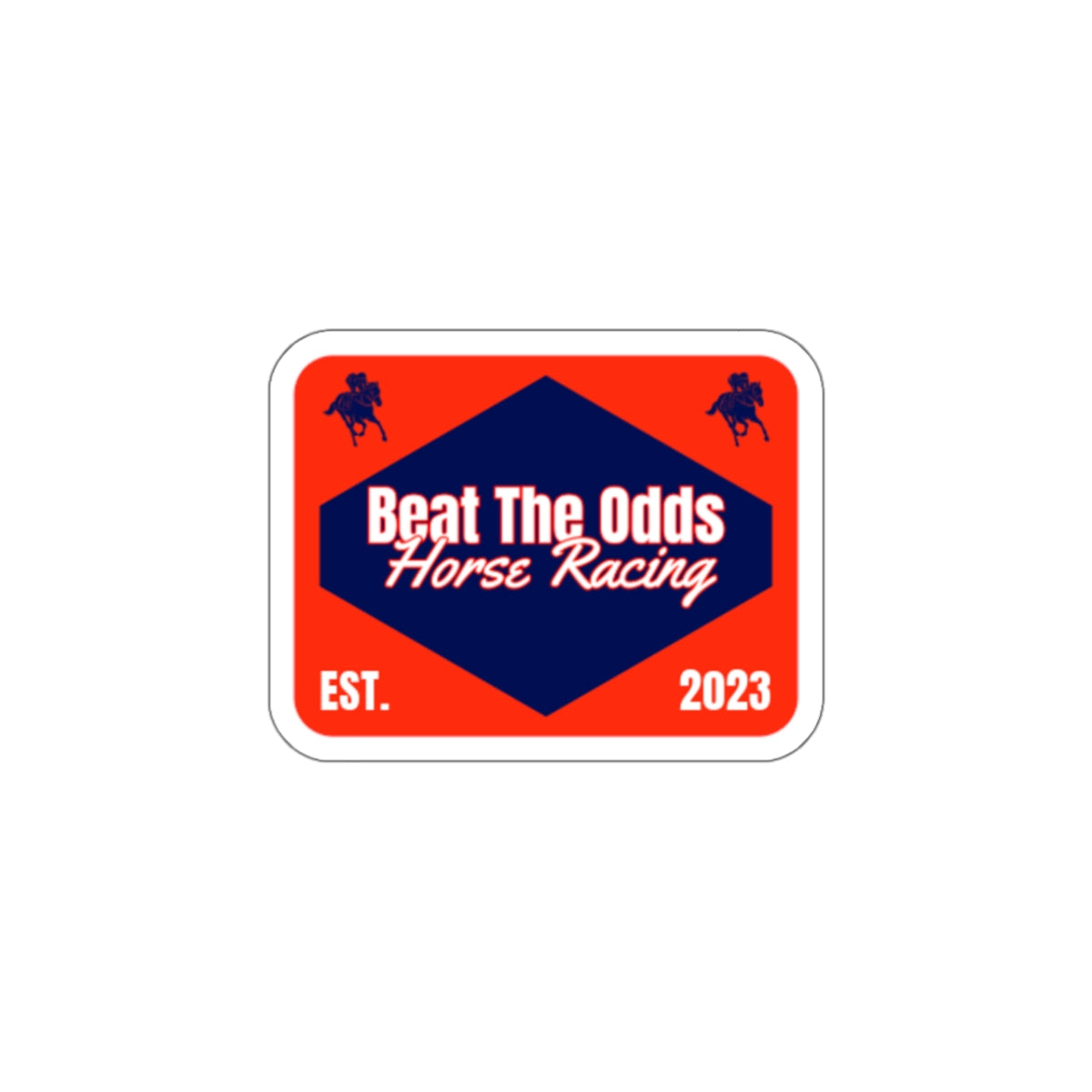 Racing To Victory Stickers