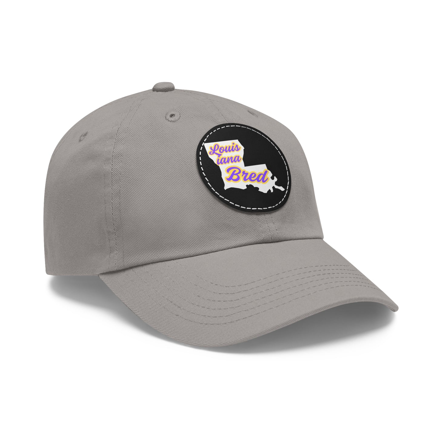 Louisiana Bred Hat - Purple and White Edition