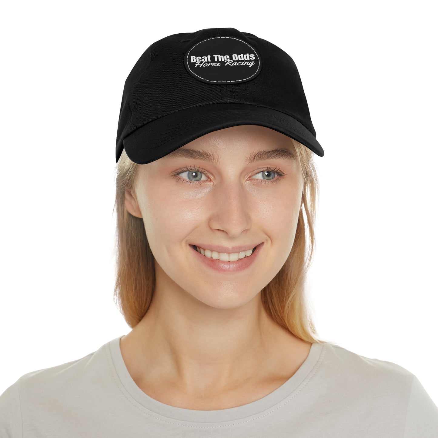 Beat The Odds Horse Racing Hat - Black Edition