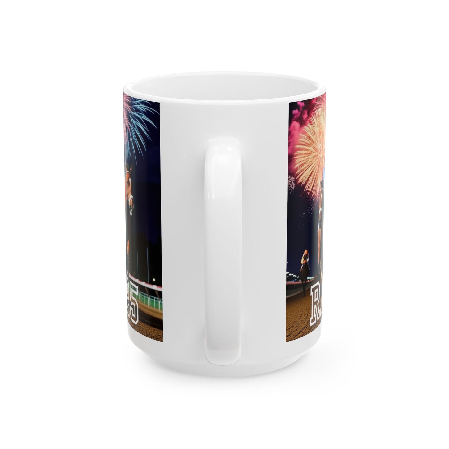 Racing into 2025 Ceramic Mug, (11oz, 15oz)