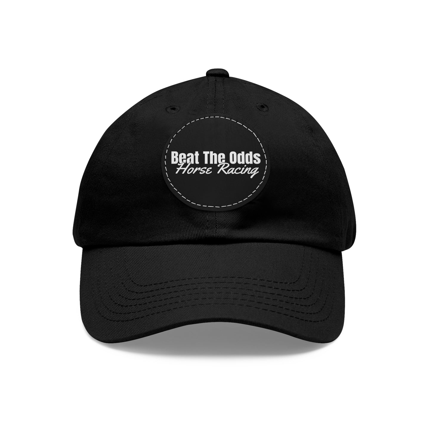 Beat The Odds Horse Racing Hat - Black Edition