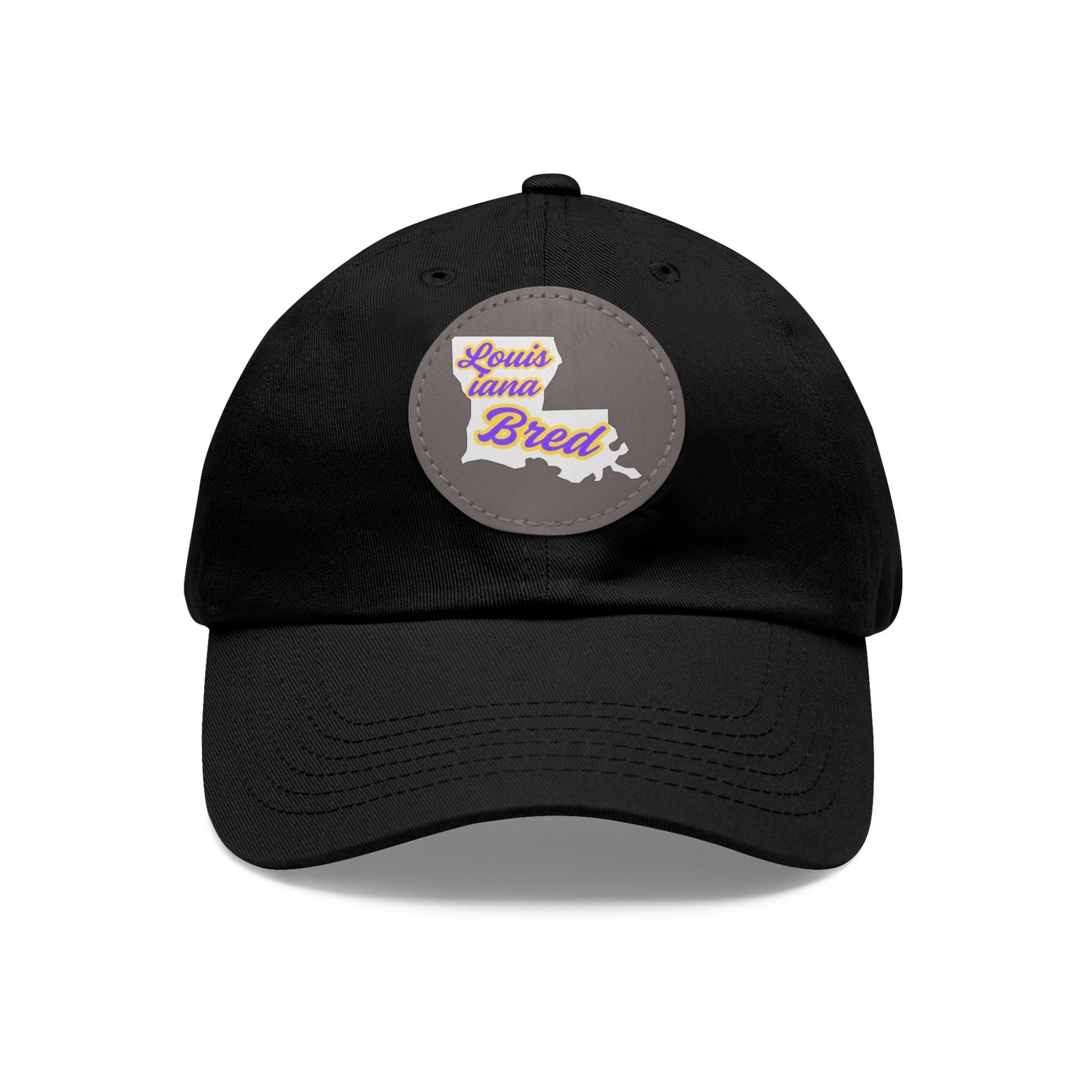 Louisiana Bred Hat - Purple and White Edition