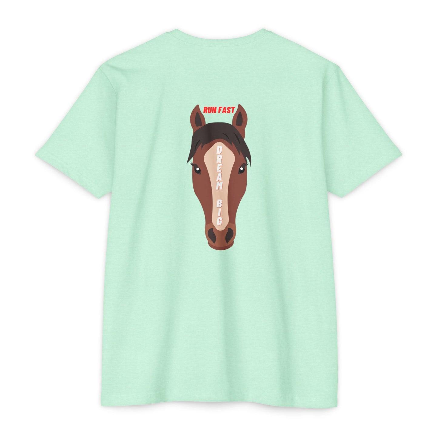 Run Fast Dream Big Jersey T-shirt