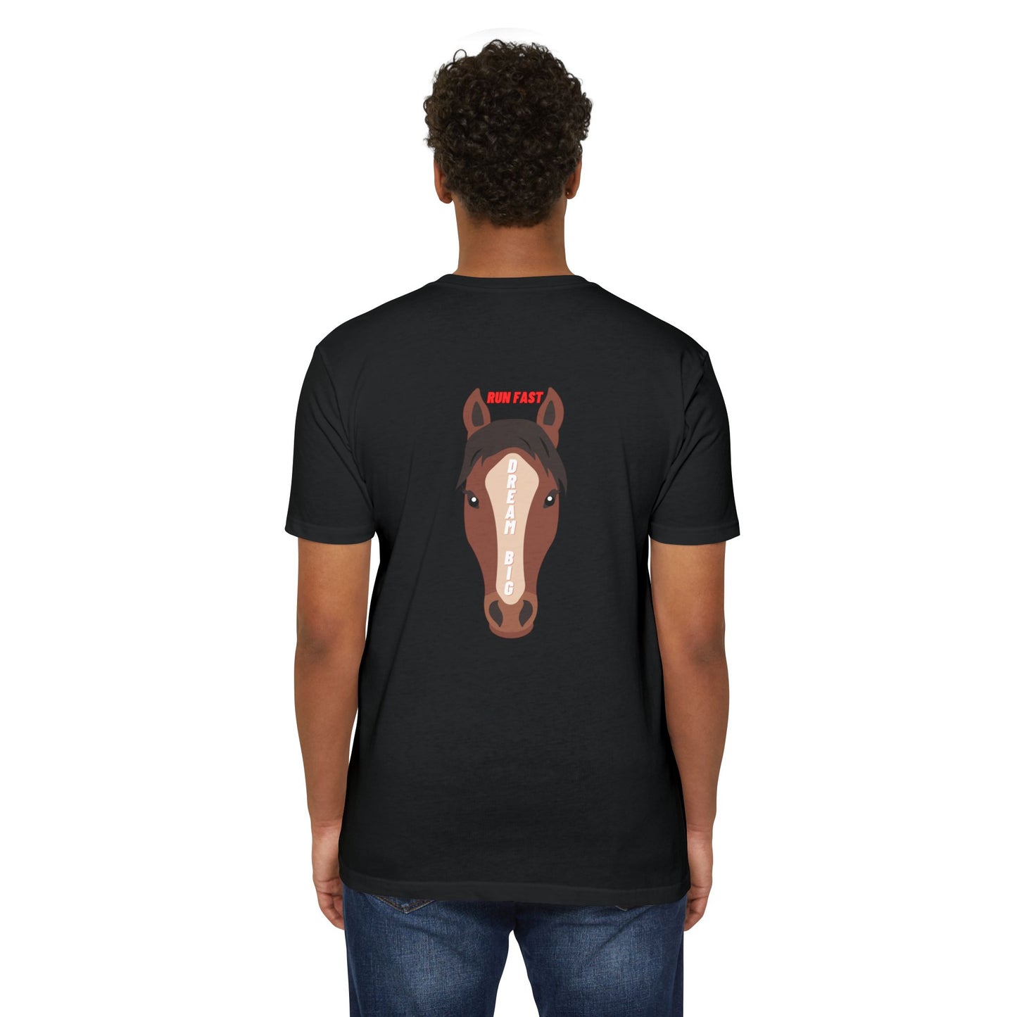 Run Fast Dream Big Jersey T-shirt
