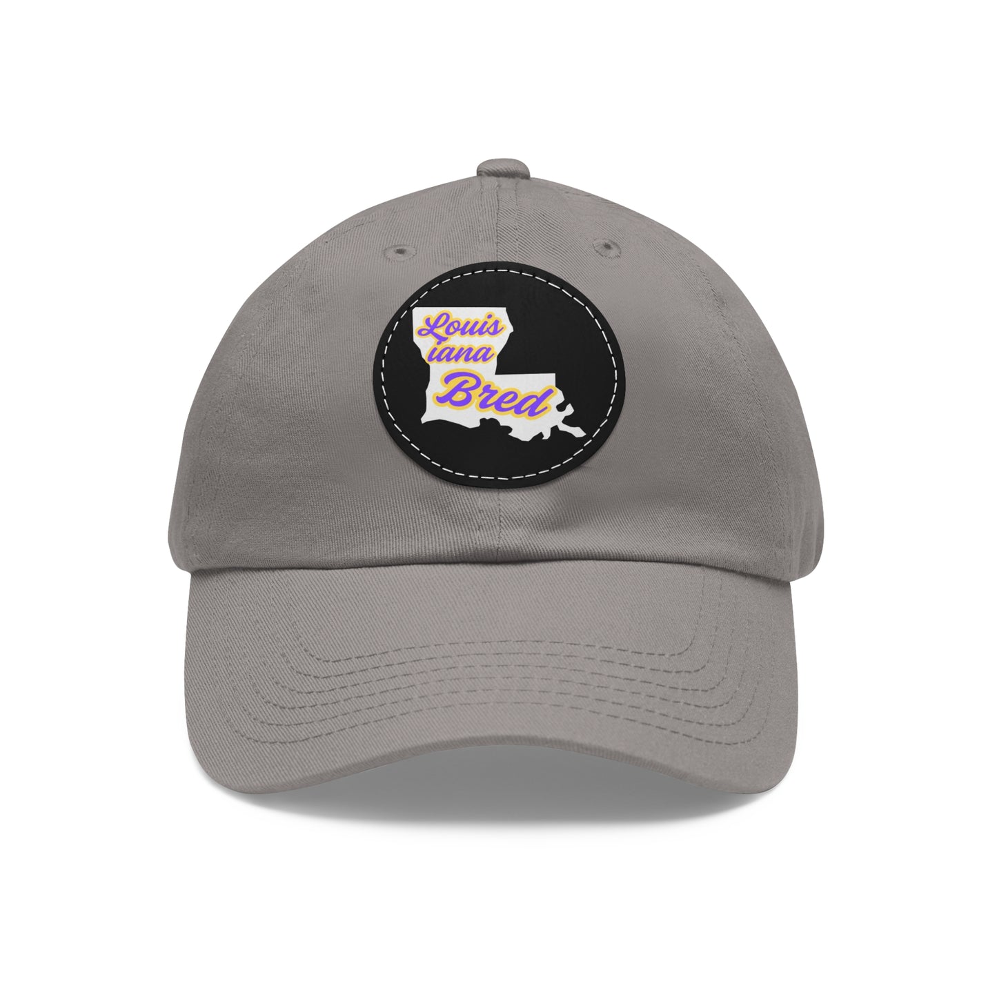 Louisiana Bred Hat - Purple and White Edition