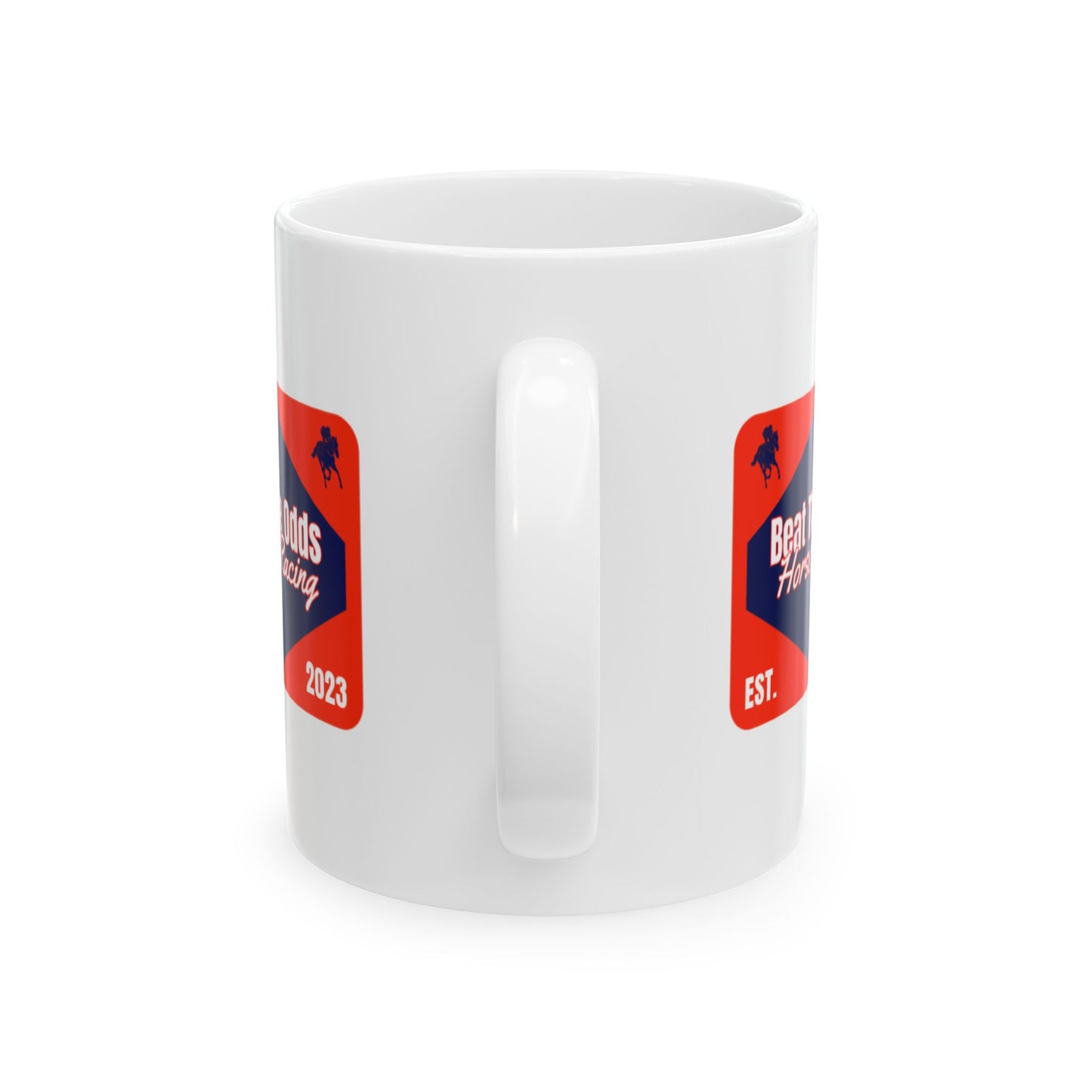 Racing To Victory Ceramic Mug, (11oz, 15oz)