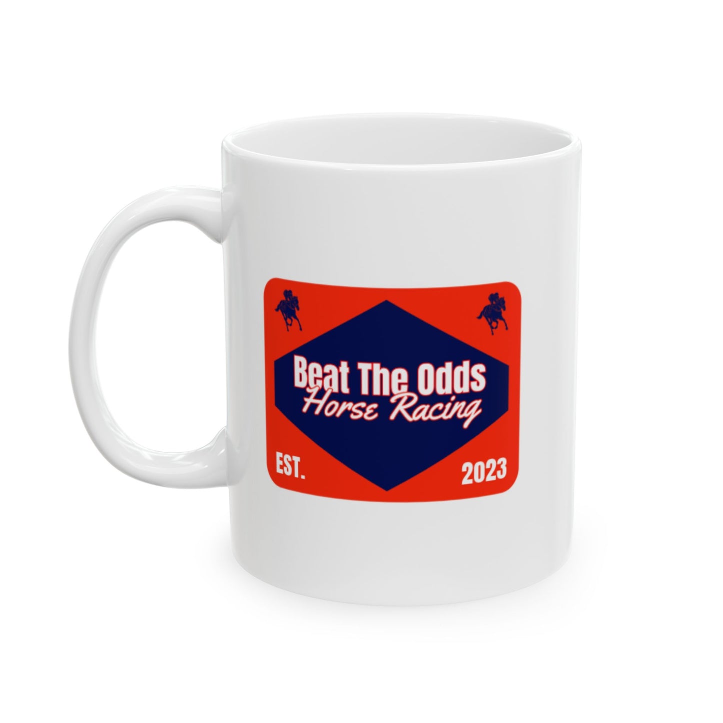 Racing To Victory Ceramic Mug, (11oz, 15oz)