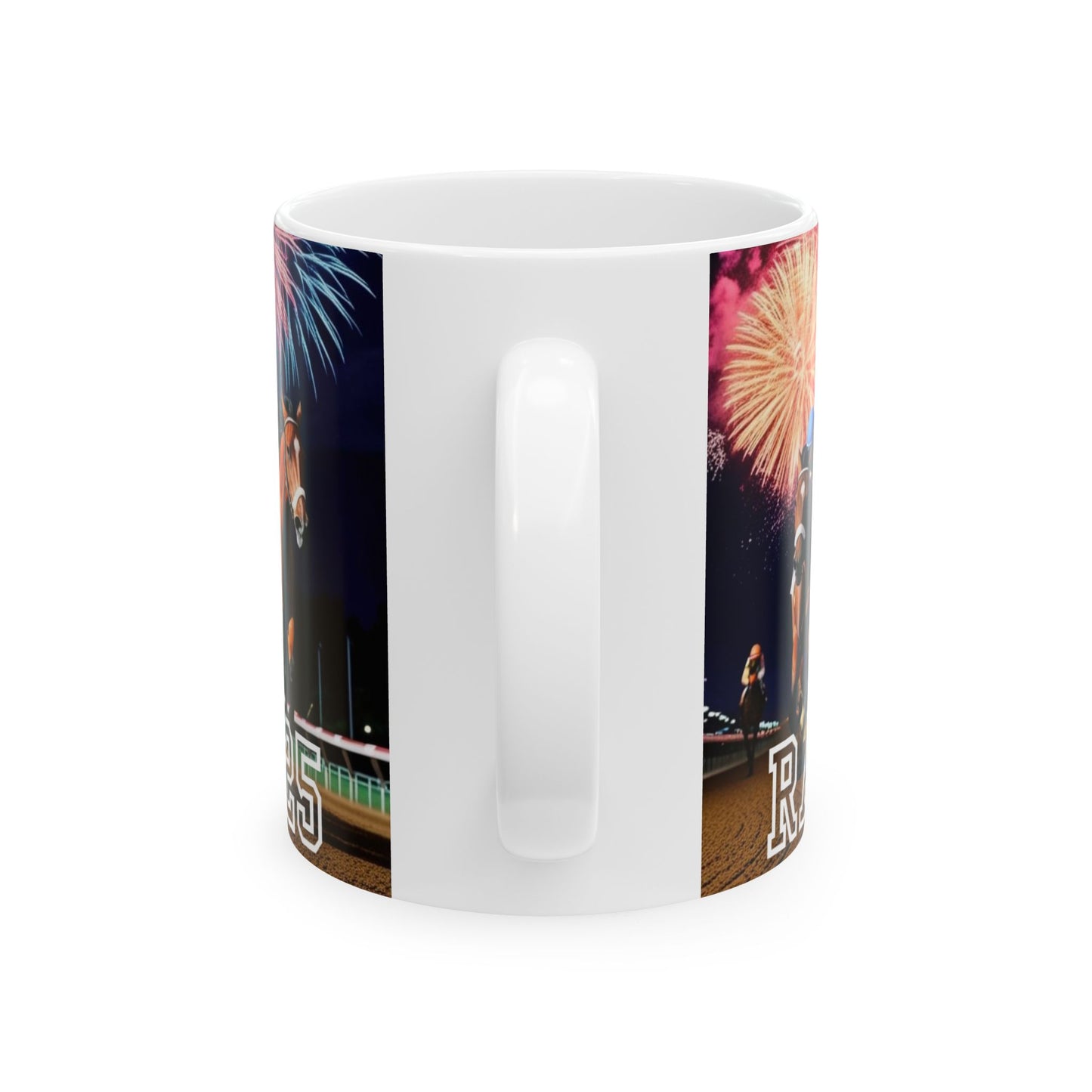 Racing into 2025 Ceramic Mug, (11oz, 15oz)