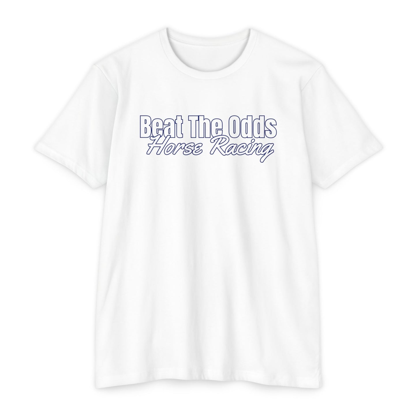 Kentucky Bred T-shirt | White With Blue State Outline