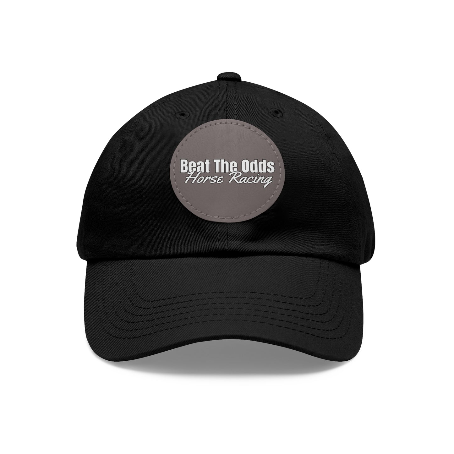 Beat The Odds Horse Racing Hat - Black Edition