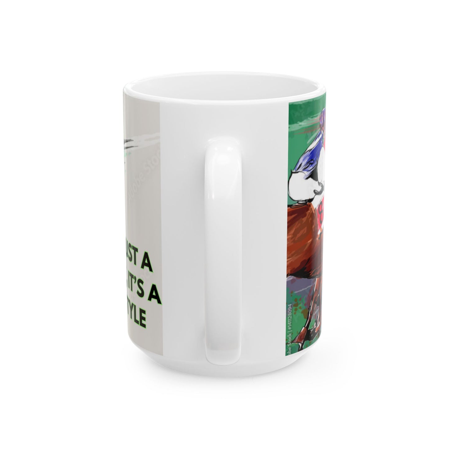 Not Just A Sport, It’s A Lifestyle Ceramic Mug, (11oz, 15oz)