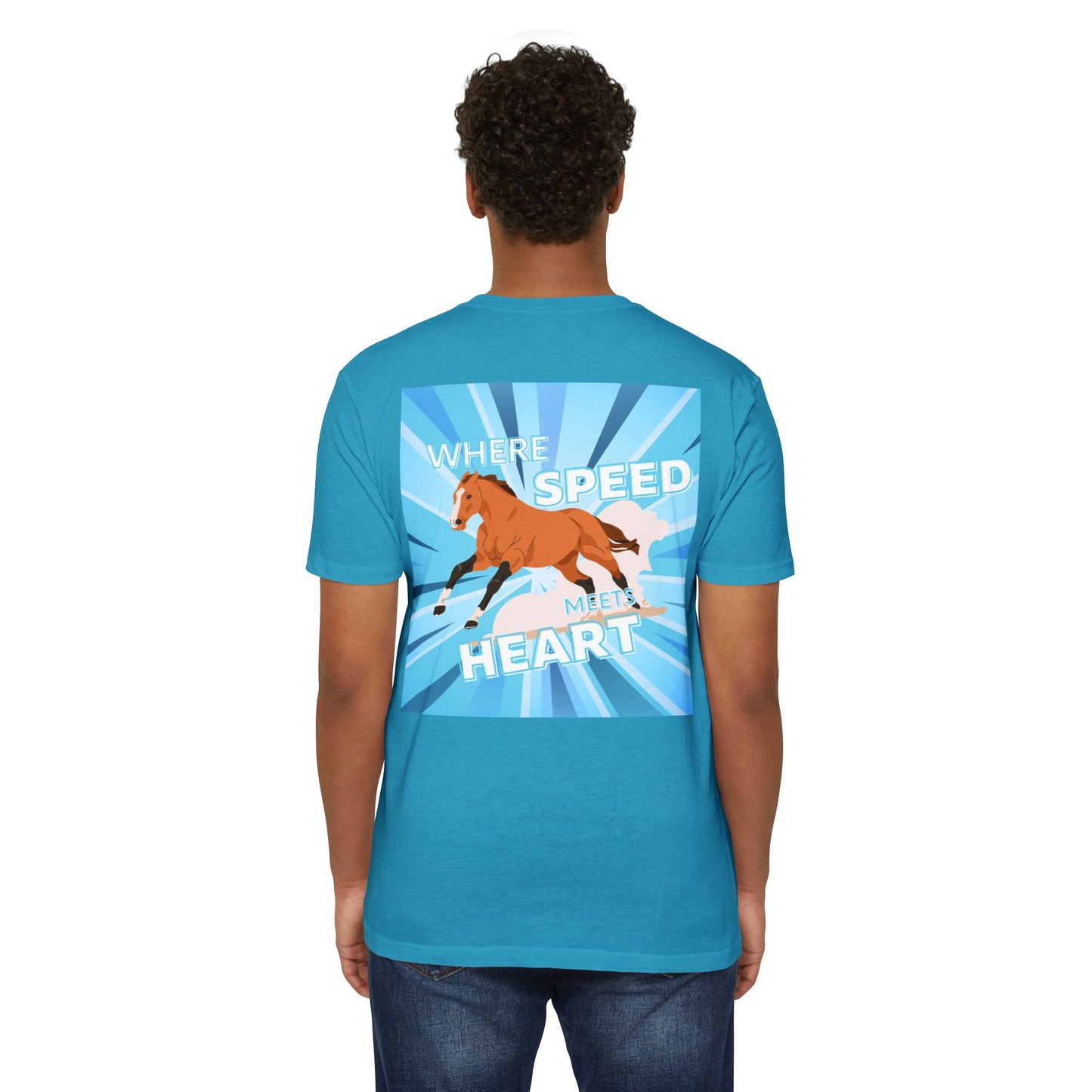 Where Speed Meets Heart T-shirt