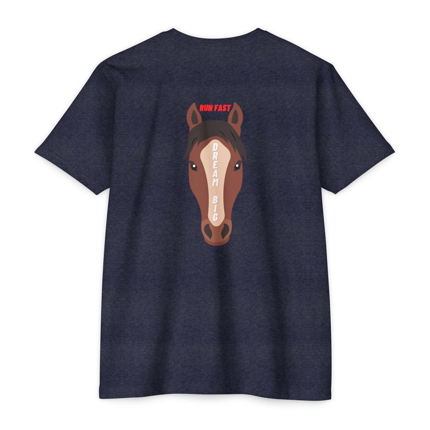 Run Fast Dream Big Jersey T-shirt