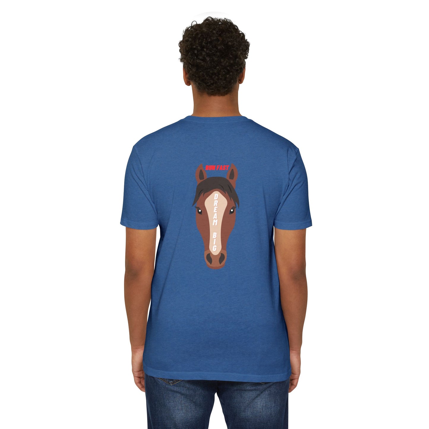 Run Fast Dream Big Jersey T-shirt