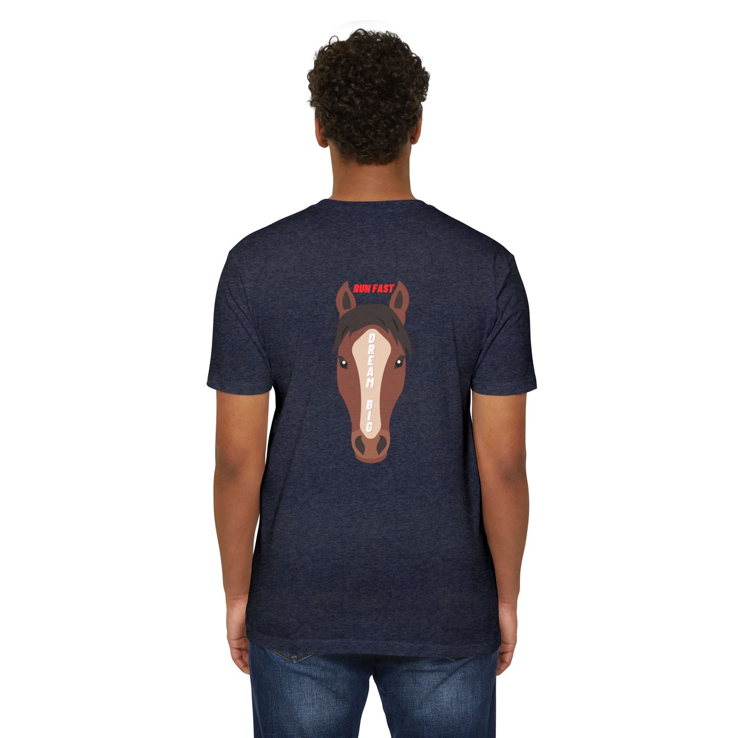 Run Fast Dream Big Jersey T-shirt