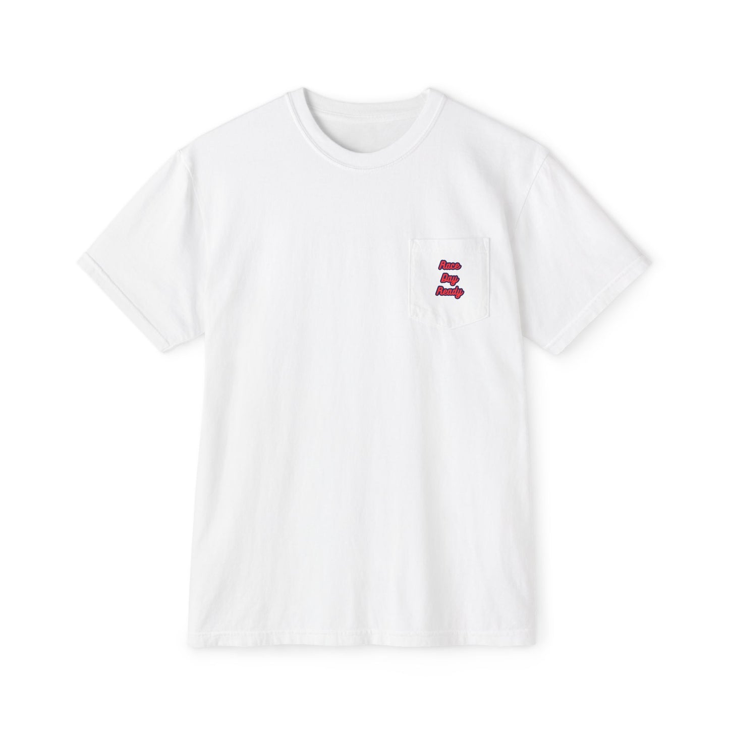 Race Day Ready Pocket T-Shirt