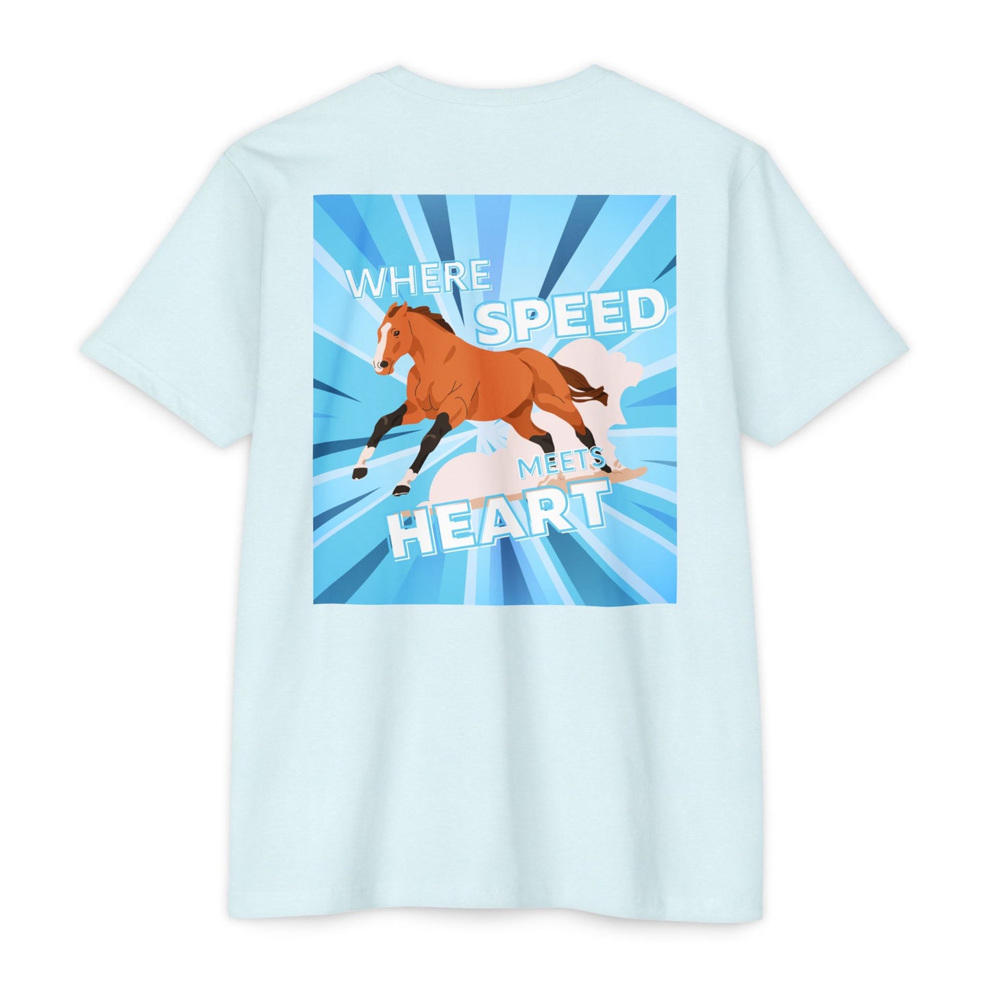 Where Speed Meets Heart T-shirt