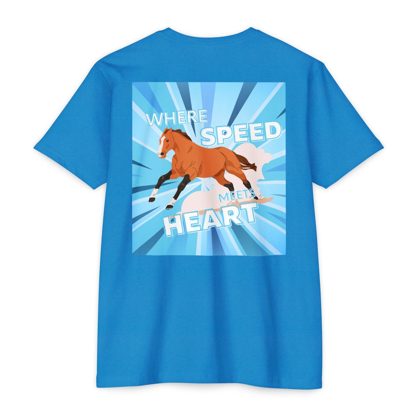 Where Speed Meets Heart T-shirt