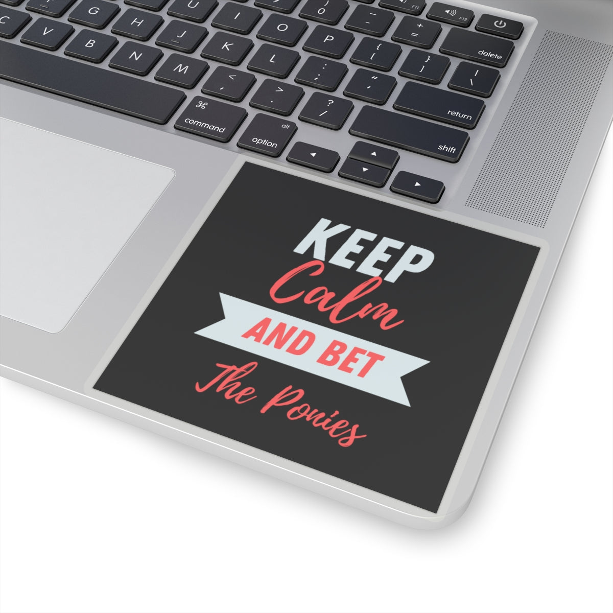 Keep Calm and Bet The Ponies Stickers