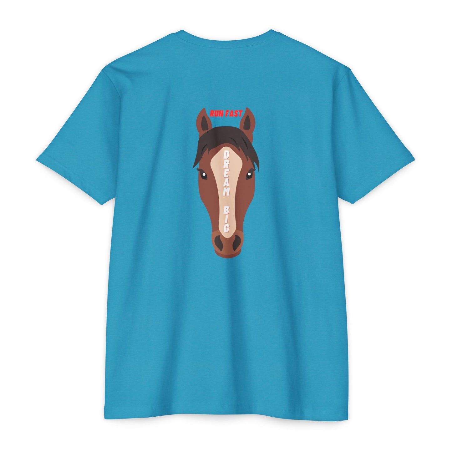 Run Fast Dream Big Jersey T-shirt
