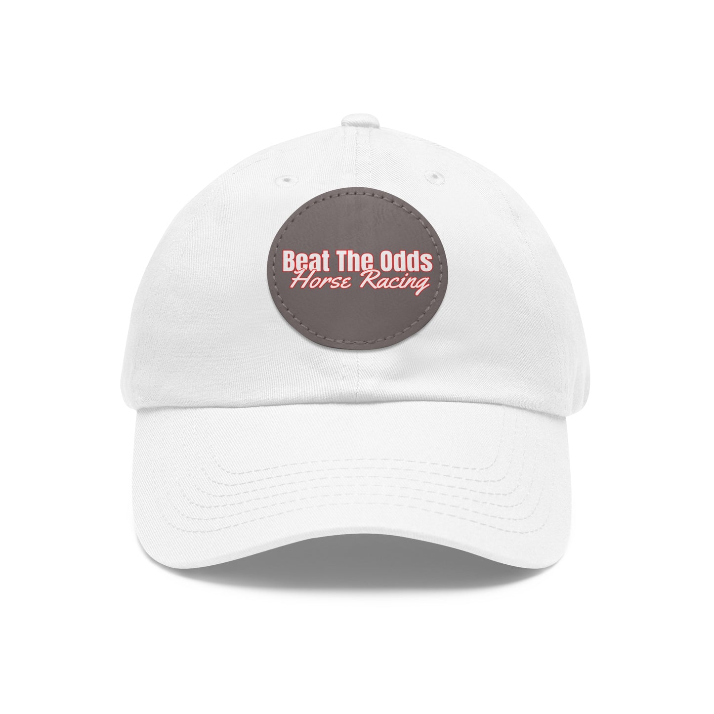 Beat The Odds Horse Racing Hat - Red Edition