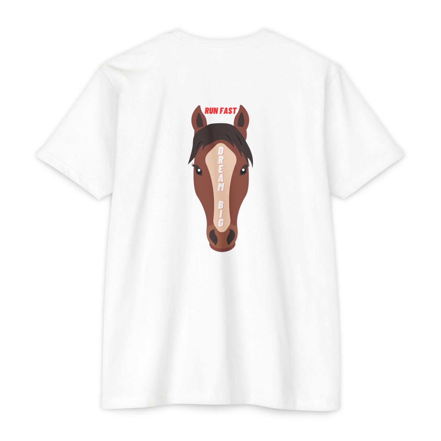 Run Fast Dream Big Jersey T-shirt