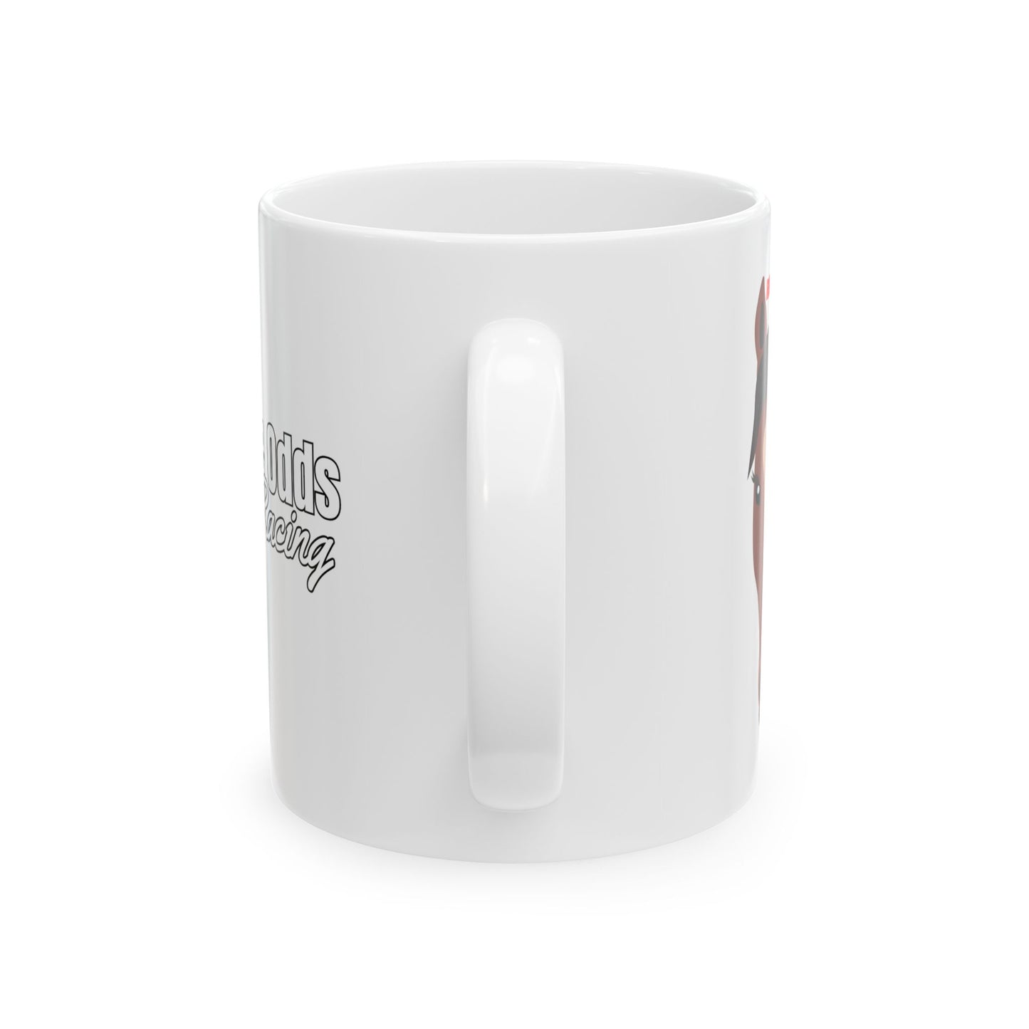 Run Fast Dream Big Ceramic Mug, (11oz, 15oz)