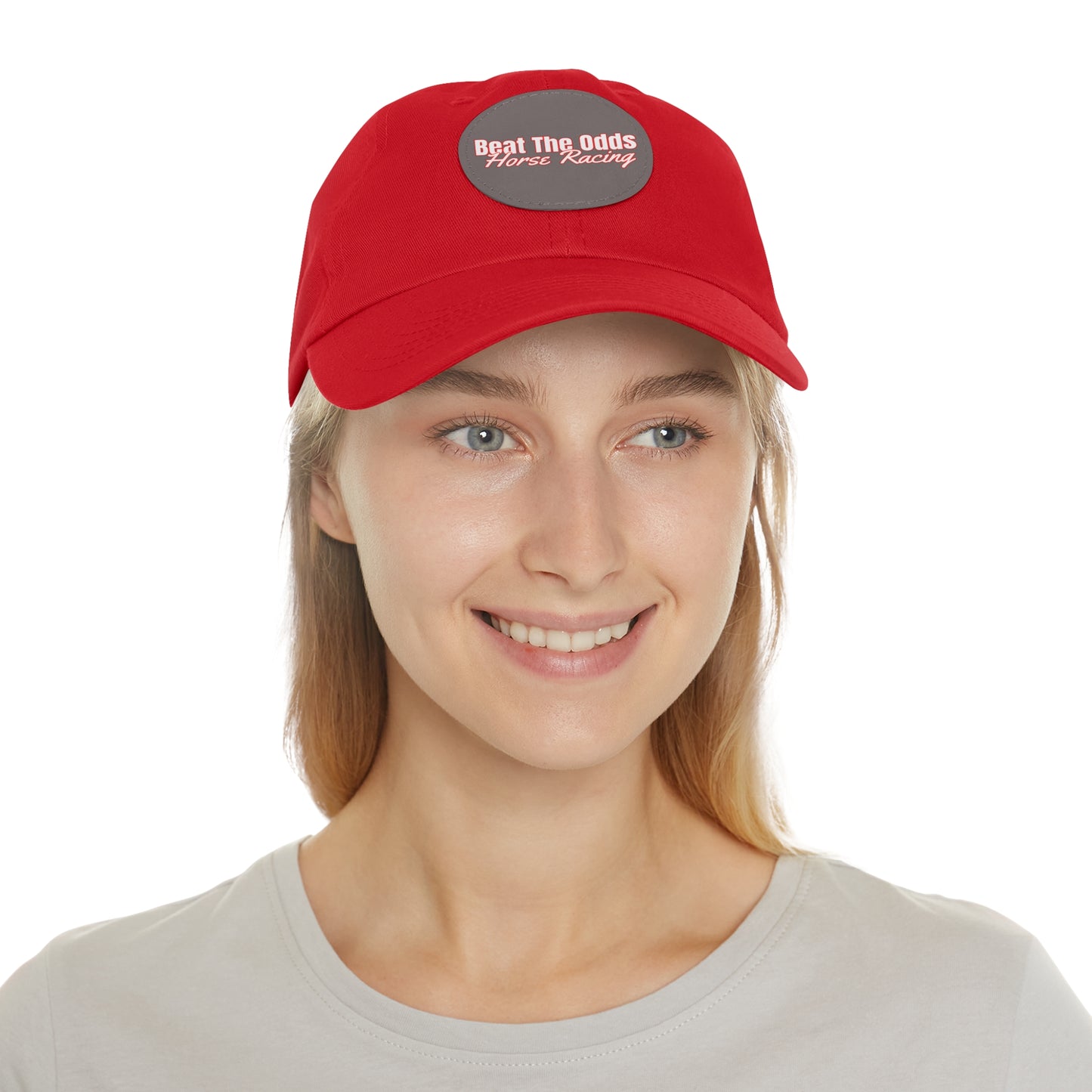 Beat The Odds Horse Racing Hat - Red Edition