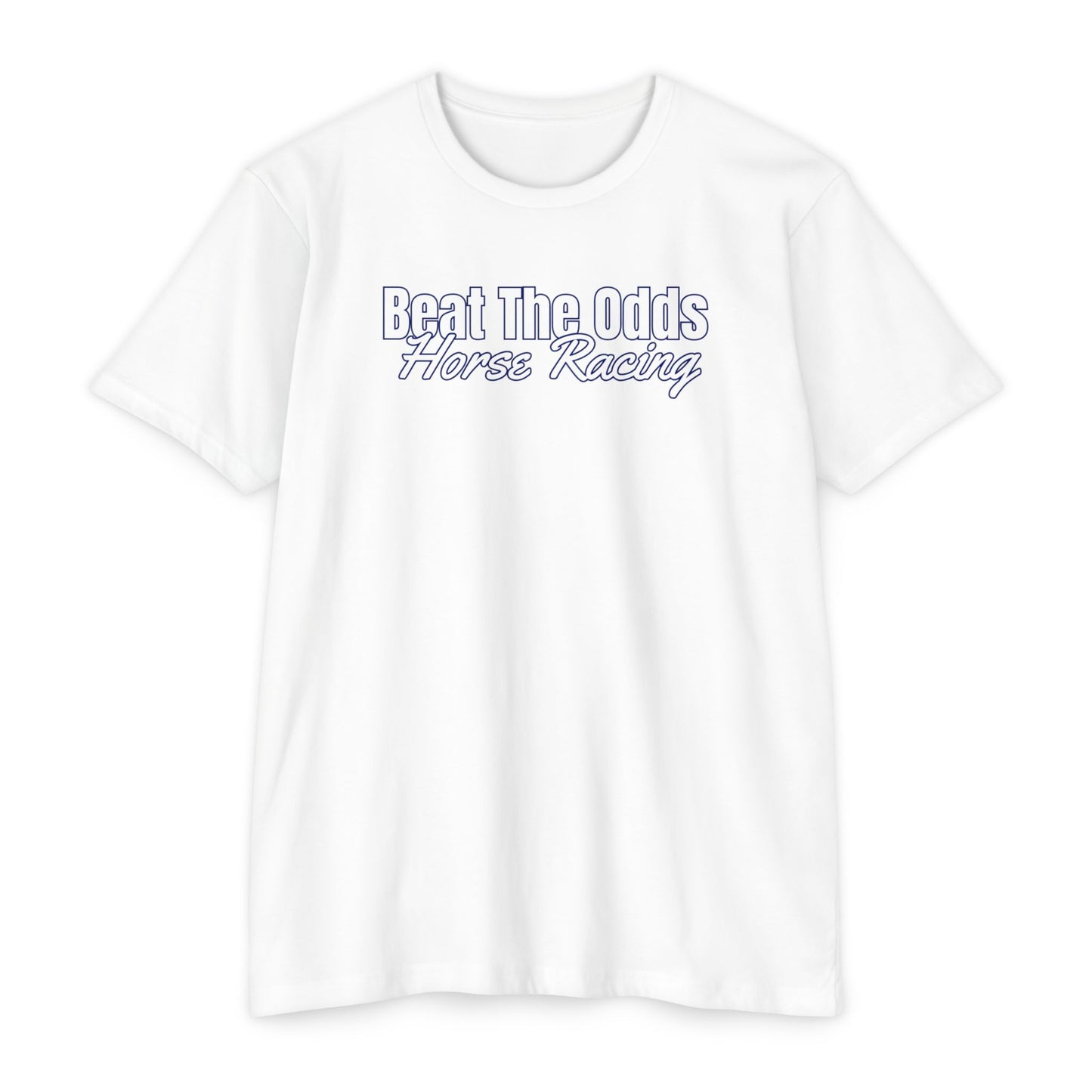 Kentucky Bred T-shirt | White with Blue State Outline
