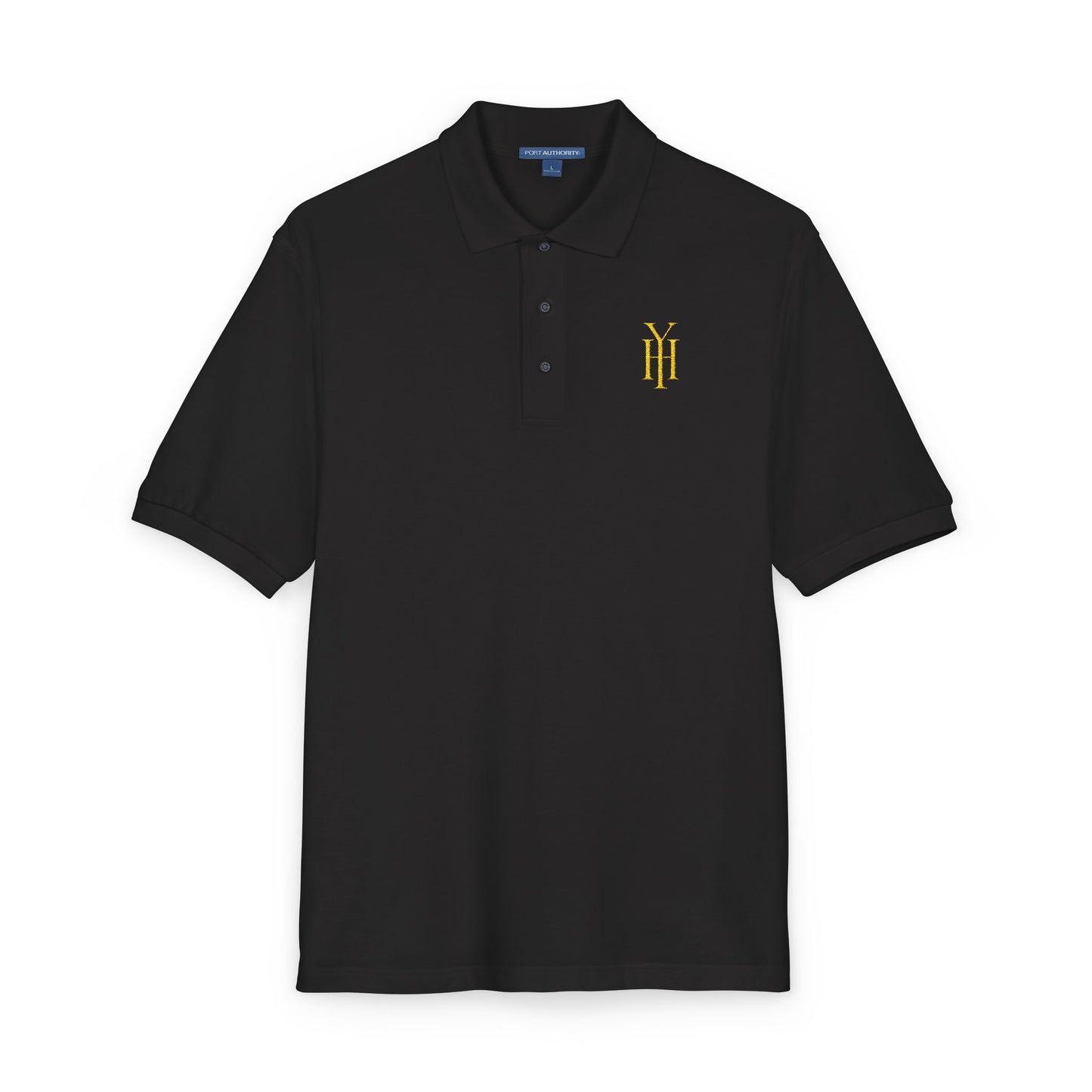 YH Embroidered Polo Shirt — Yedsit Hazlewood Collection