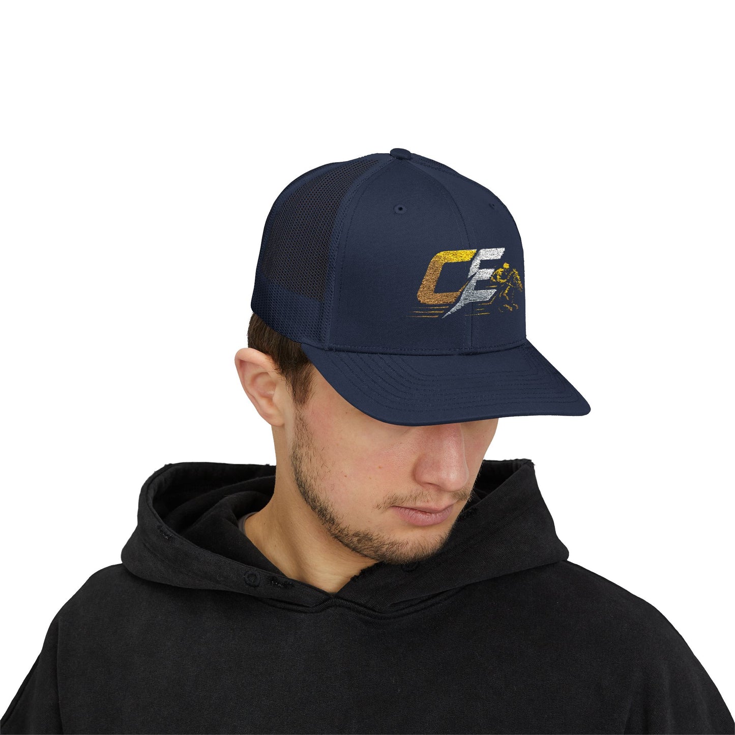 Embroidered CE Trucker Cap – Christopher Elliott Collection